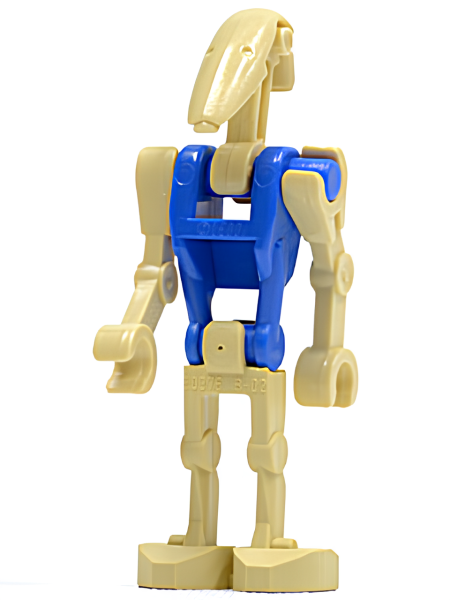 Минифигурка Lego Star Wars Battle Droid Pilot - Blue Torso, Angled Arms sw0095a U